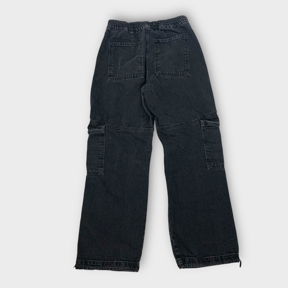 Zara Black Cargo Jeans - Picture 9 of 12